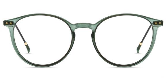 Translucent round optical frame